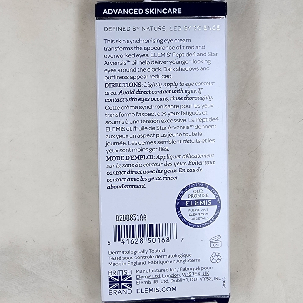 Elemis Peptide4 Eye Recovery Cream - Picture 2 of 5